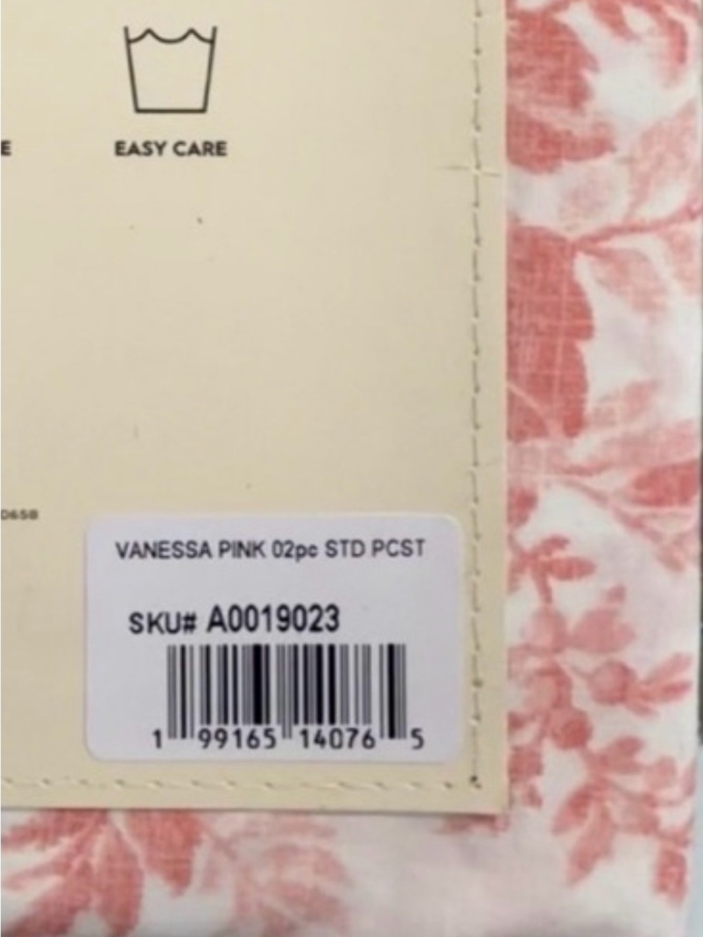 Charming Laura Ashley Vanessa Pink Floral Cotton Percale Pillowcase Pair ~ NEW - Picture 5 of 5